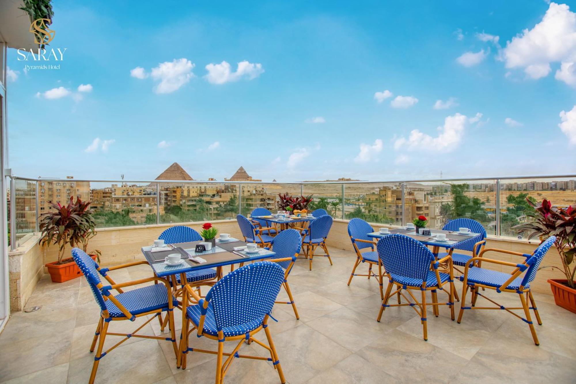 Saray Pyramids & Museum View Hotel Kafret el-Gabal Buitenkant foto