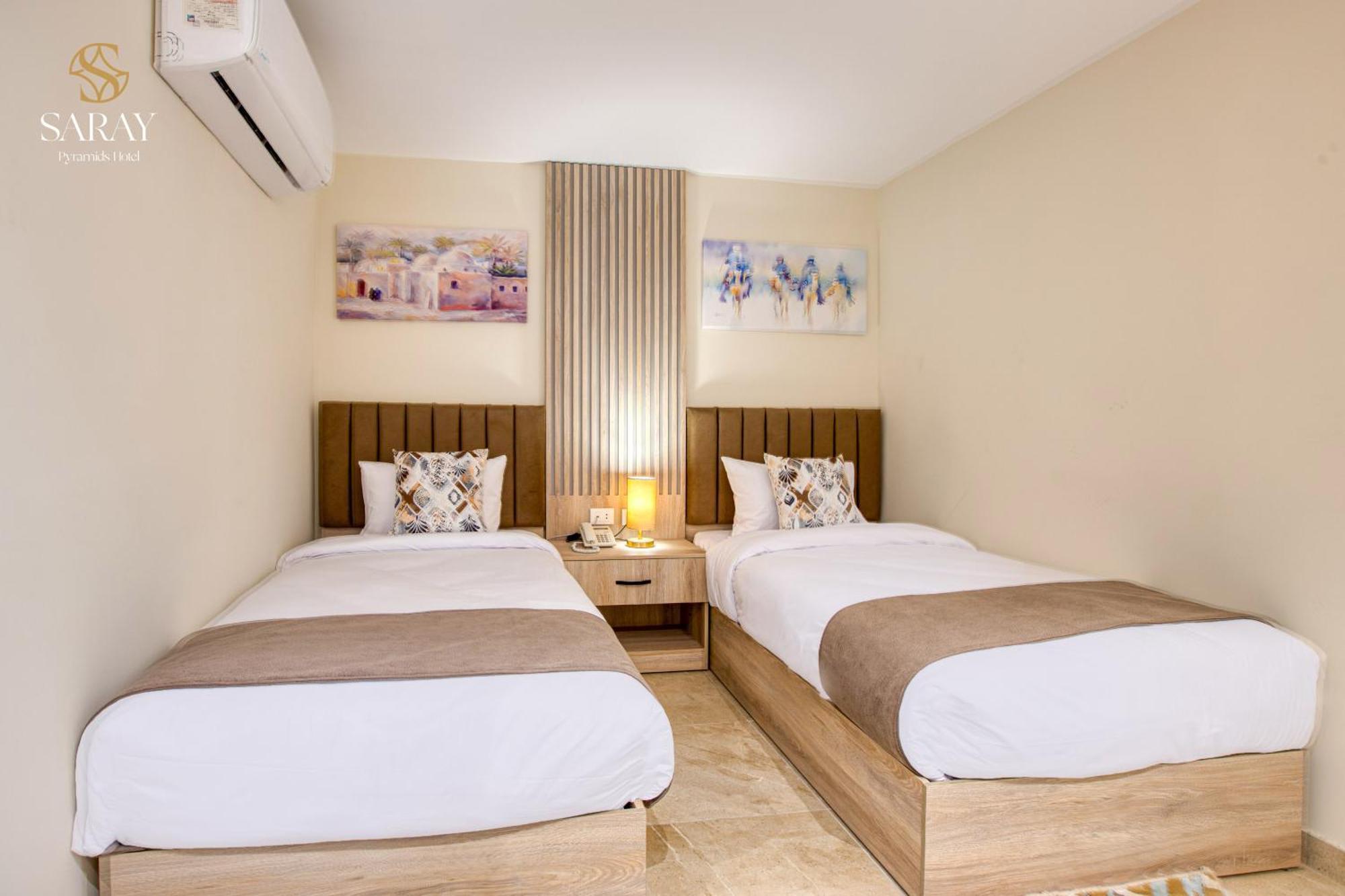 Saray Pyramids & Museum View Hotel Kafret el-Gabal Buitenkant foto