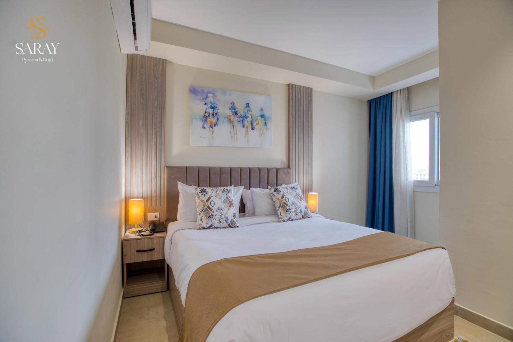 Saray Pyramids & Museum View Hotel Kafret el-Gabal Buitenkant foto